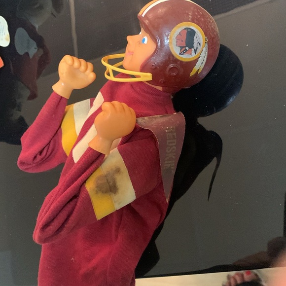 RARE HILCO 1970s WASHINGTON REDSKINS WHOMP IT PUNCHING MECHANICAL PUPPET VINTAGE - Picture 7 of 8